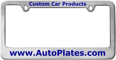 Car license plate holders